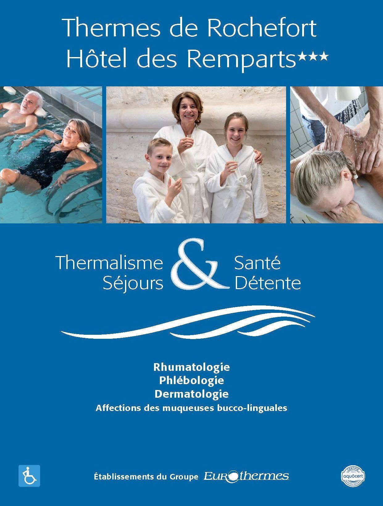Brochure Rochefort-Hôtel des remparts