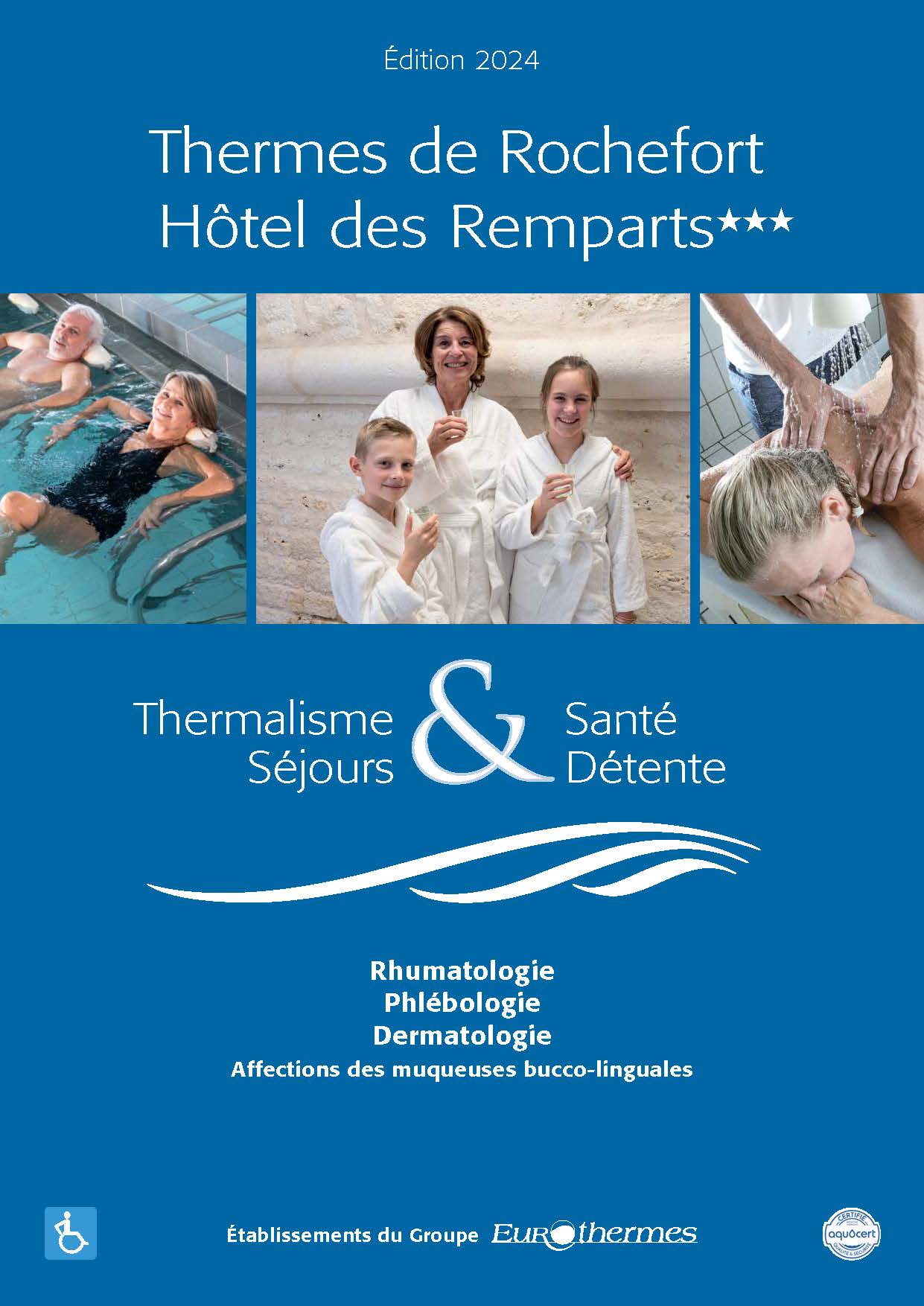 Brochure Rochefort-Hôtel des remparts