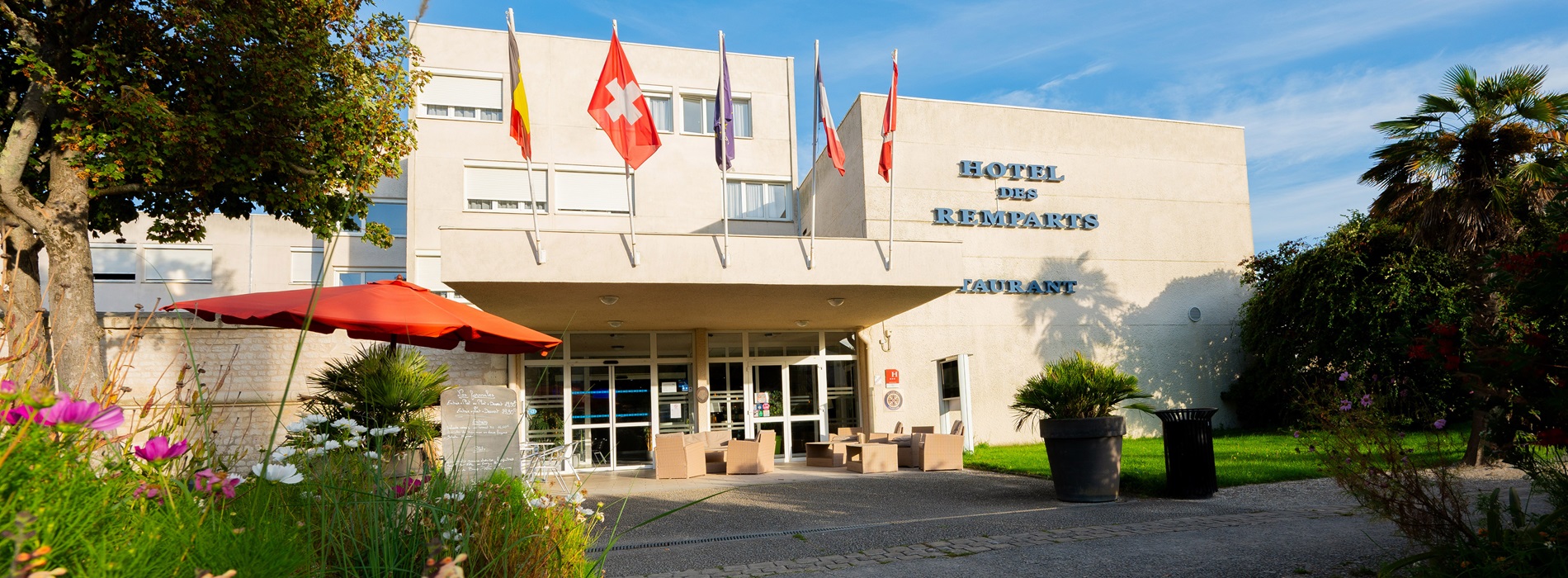 Bienvenue à l'hôtel des Rempart à Rochefort en Charente Maritime