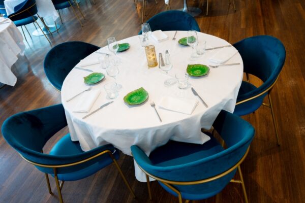 Dressage table restaurant Hôtel des Remparts Rochefort